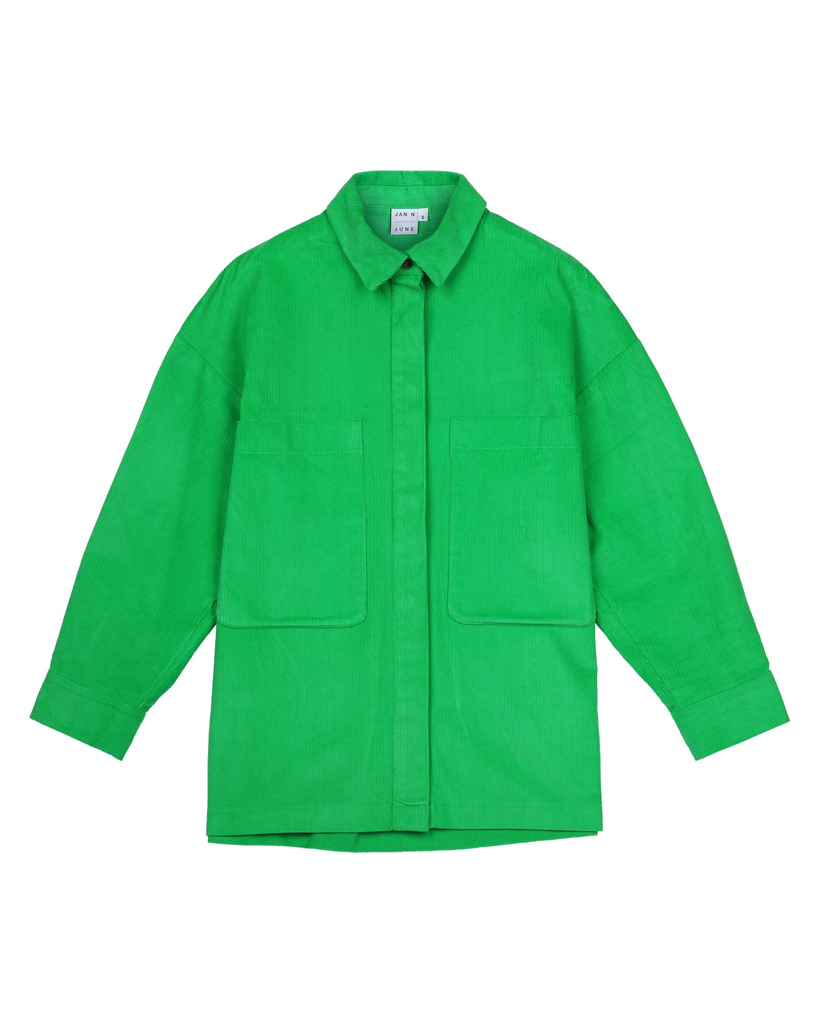 Jan N June Overshirt Una Acid Green Jan-N-June-Overshirt-Una-Acid-Green