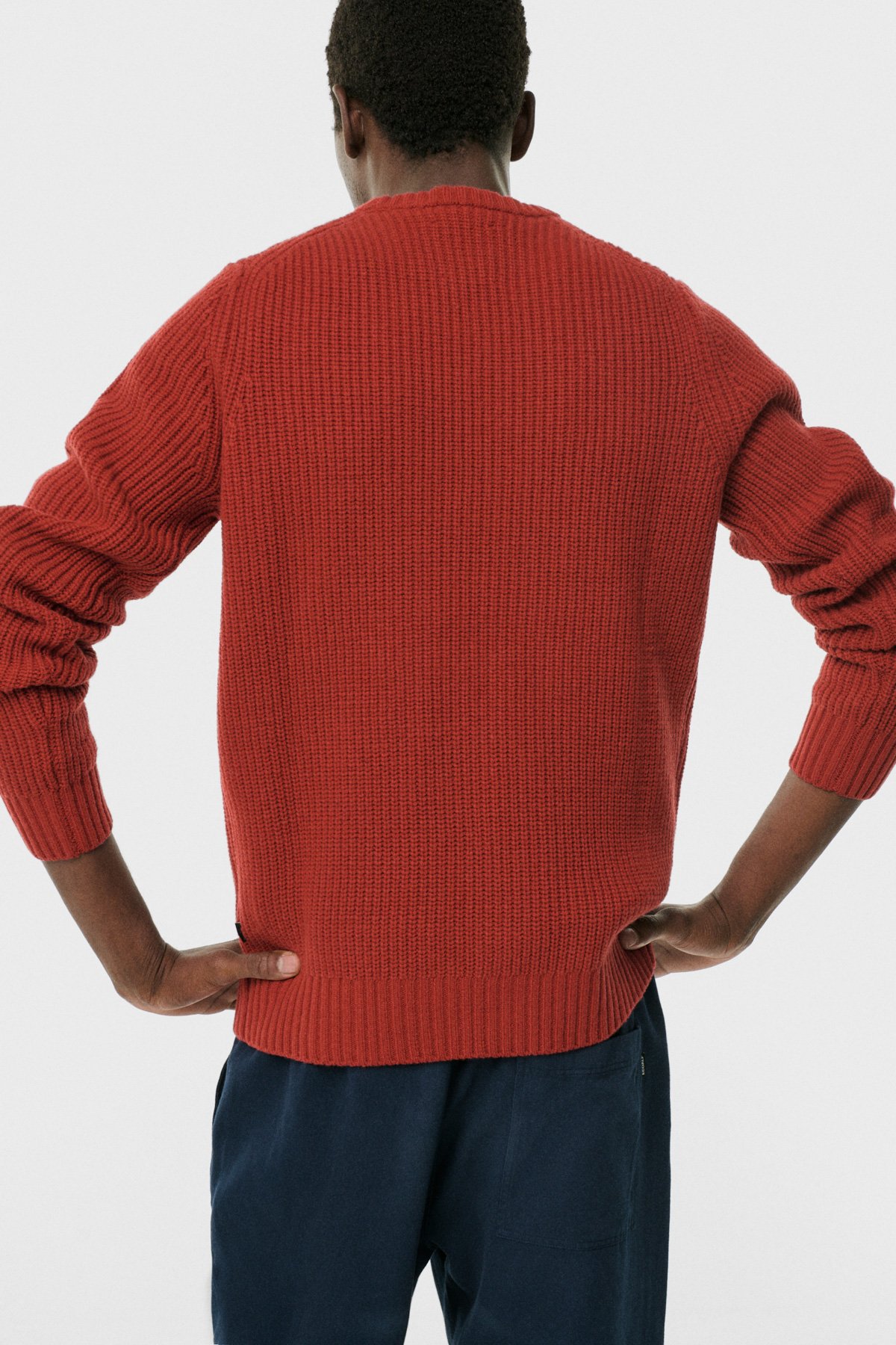 Ecoalf Pullover Trim Chilly Red Ecoalf-Pullover-Trim-Chilly-Red