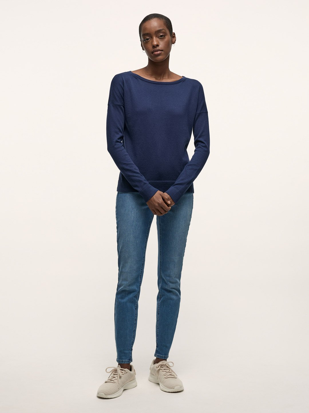 Lanius-U-Boot-Pullover-Gots-Night-Blue