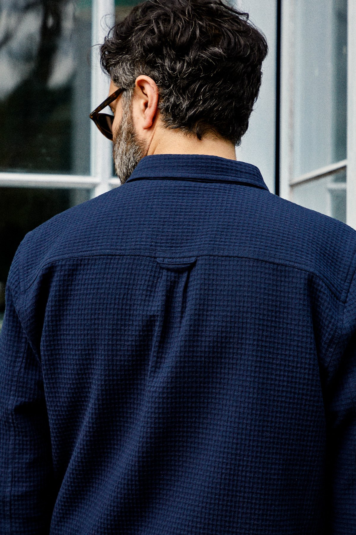 About Companions Hemd Ken Eco Crepe Navy About-Companions-Hemd-Ken--Eco-Crepe-Navy