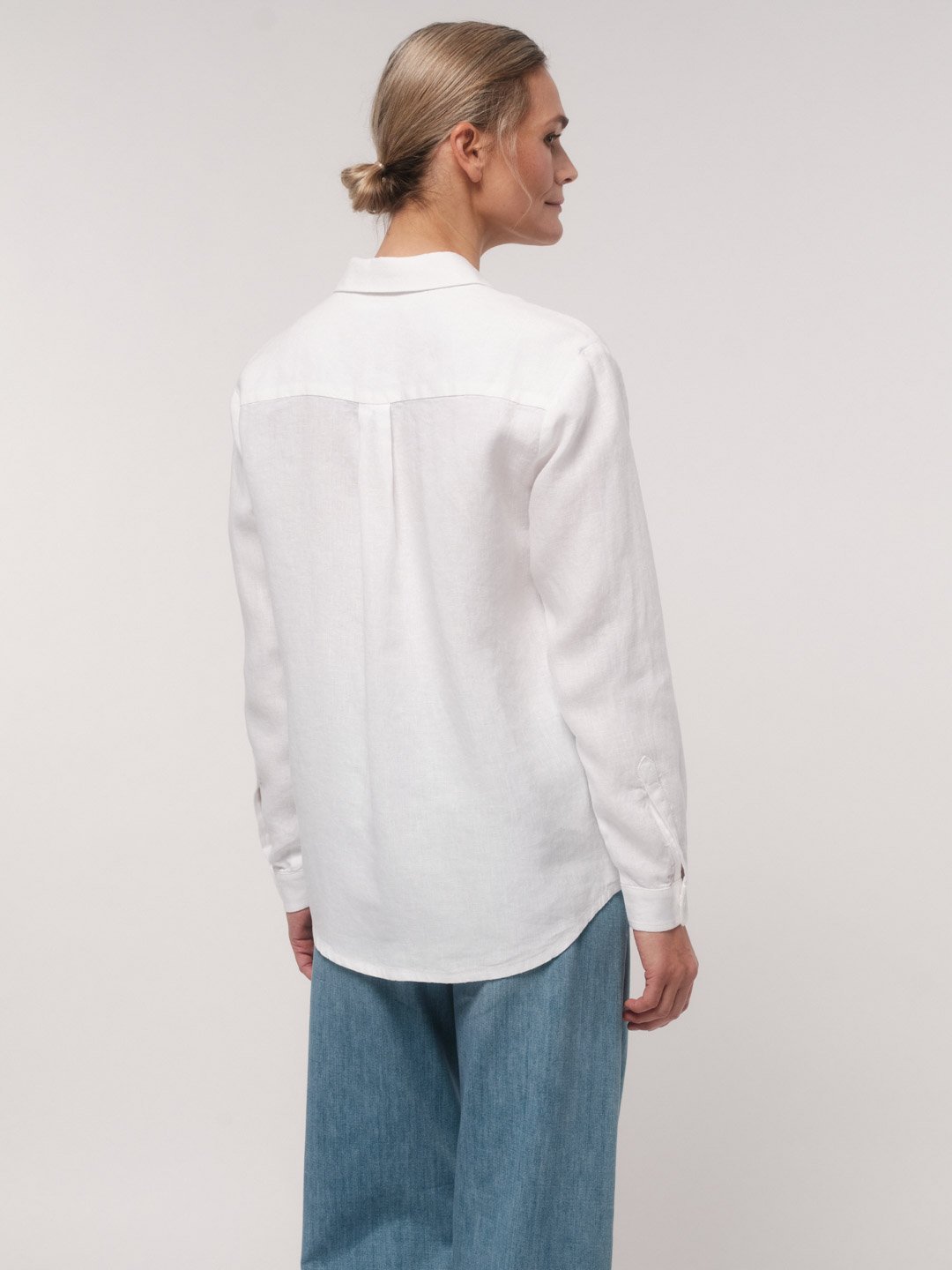 Lanius-Hemdbluse-White