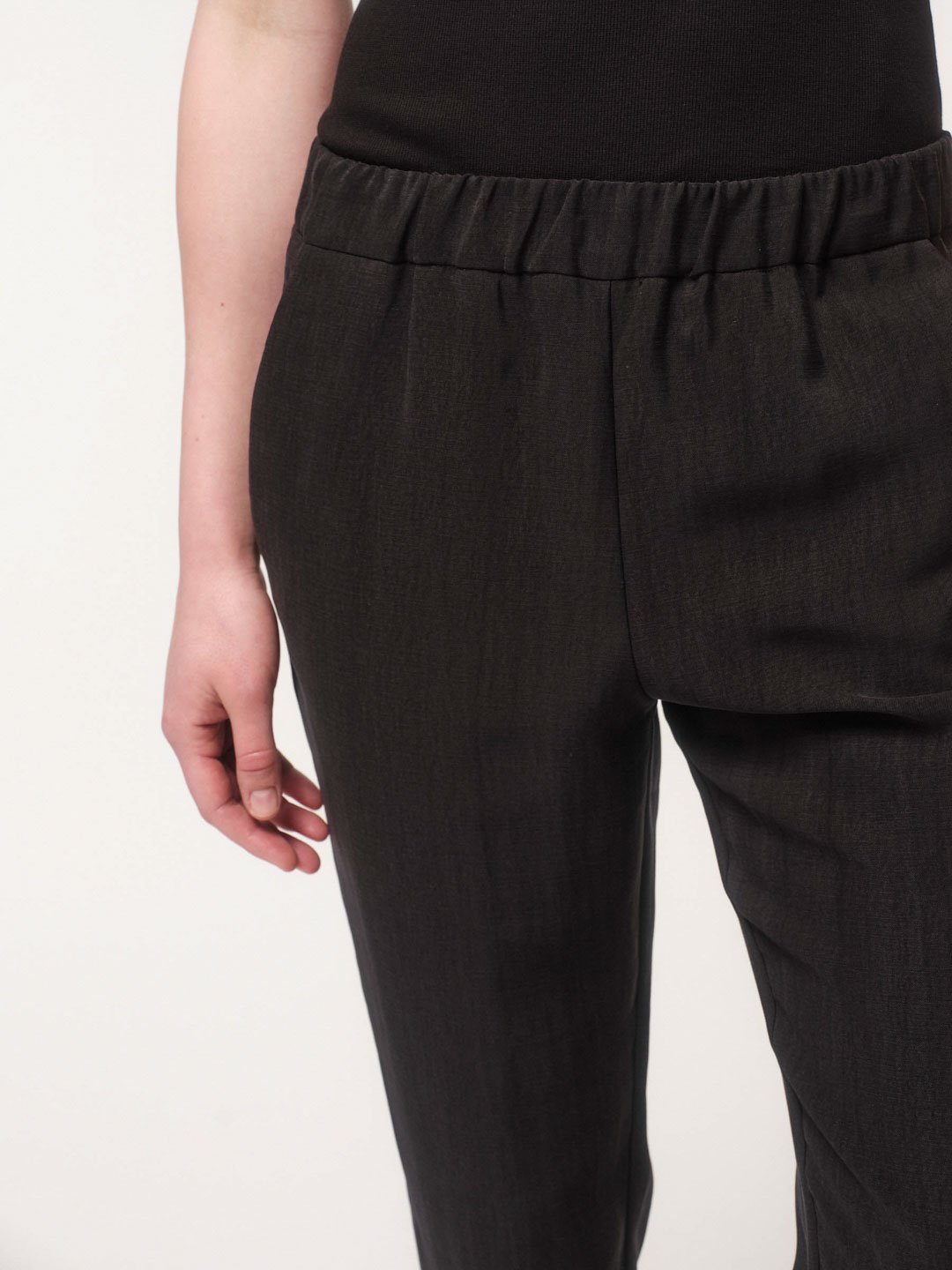 Lanius-Hose-Mit-Gummibund-Black