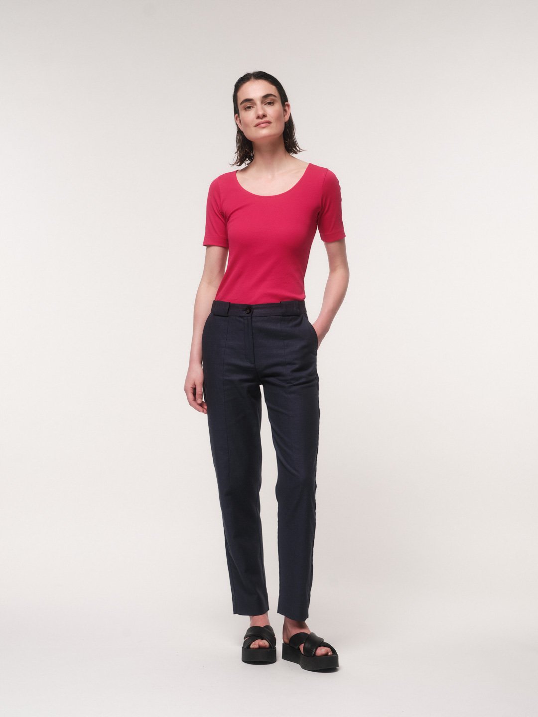 Lanius Bleistifthose Blue Melange Lanius-Bleistifthose-Blue-Melange