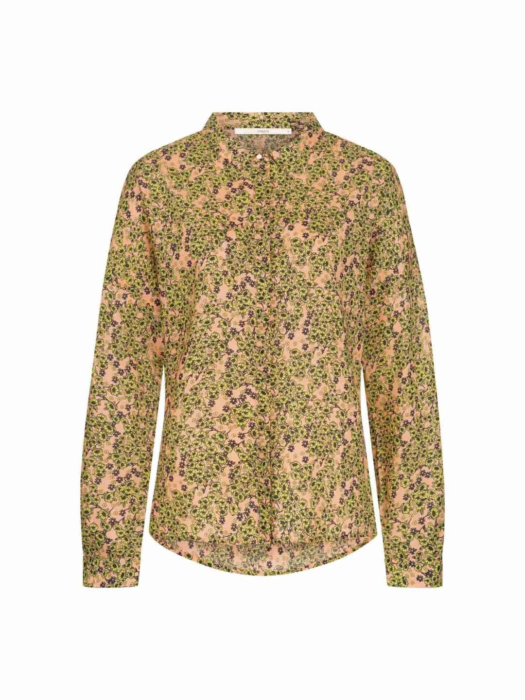 Lanius-Hemdbluse---Print:-Flower-Field-Print-Flower-Field-Biscuit