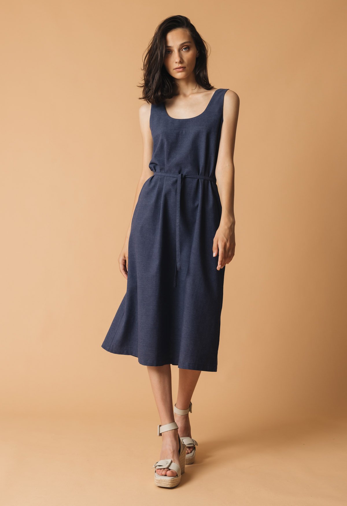 Lavandera-Kleid-Dugi-Blueberry