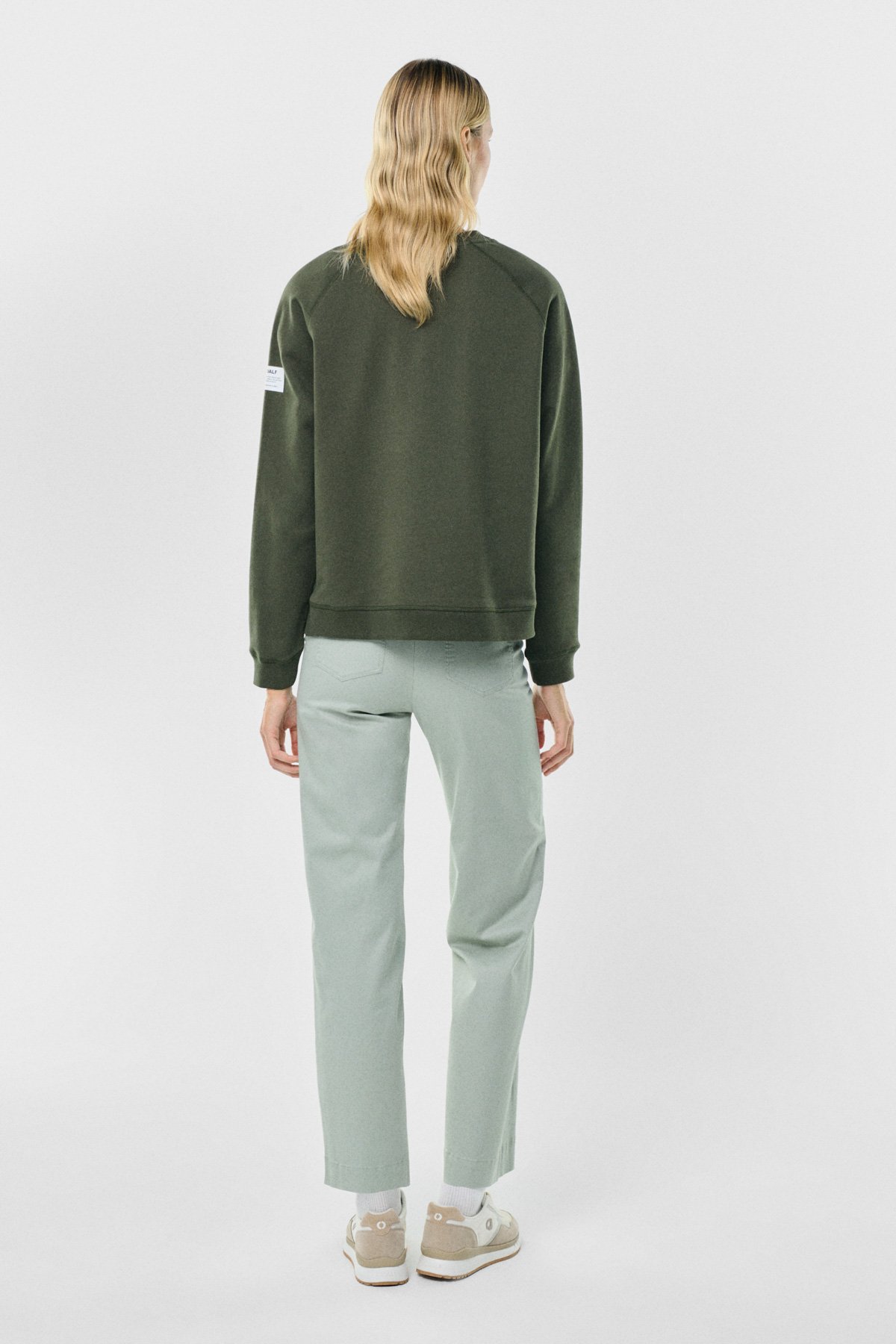 Ecoalf Sweatshirt Sirah Leave Green Ecoalf-Sweatshirt-Sirah-Leave-Green