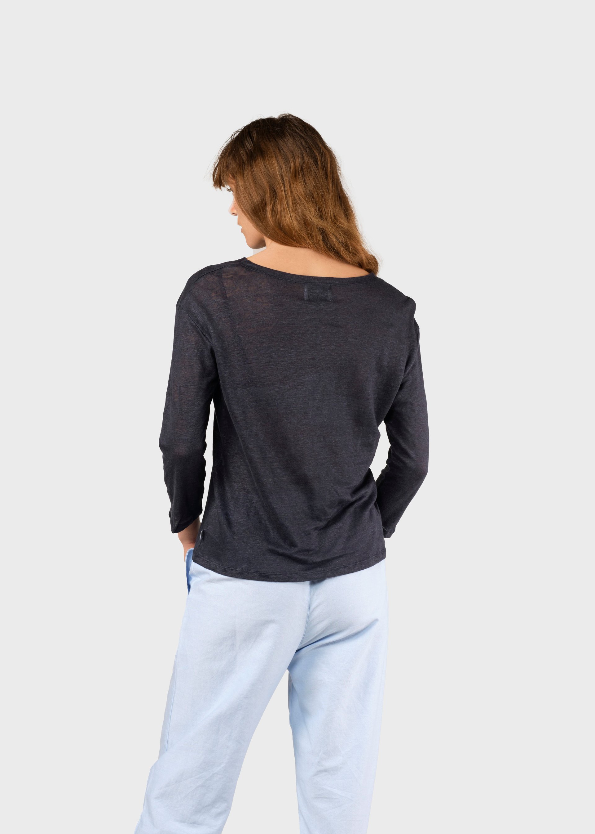 Klitmöller-Collective-Longsleeve-Gudrun-Aus-Leinen-Navy