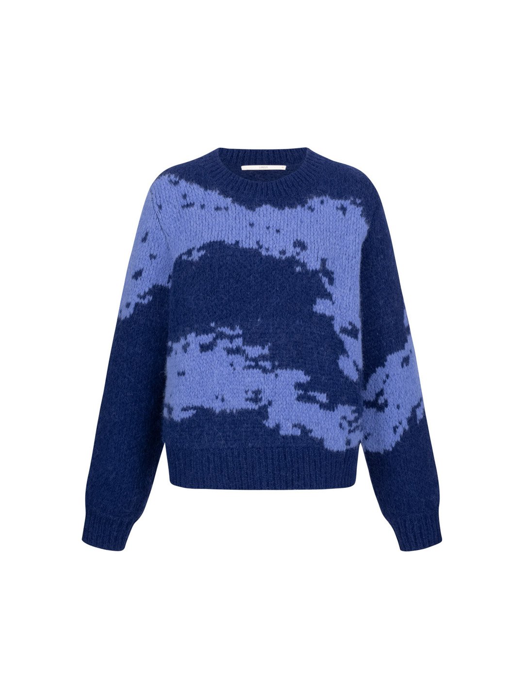 Lanius Pullover Mit Intarsie Deep Amethyst/Lavender Lanius-Pullover-Mit-Intarsie-Deep-Amethyst/Lavender