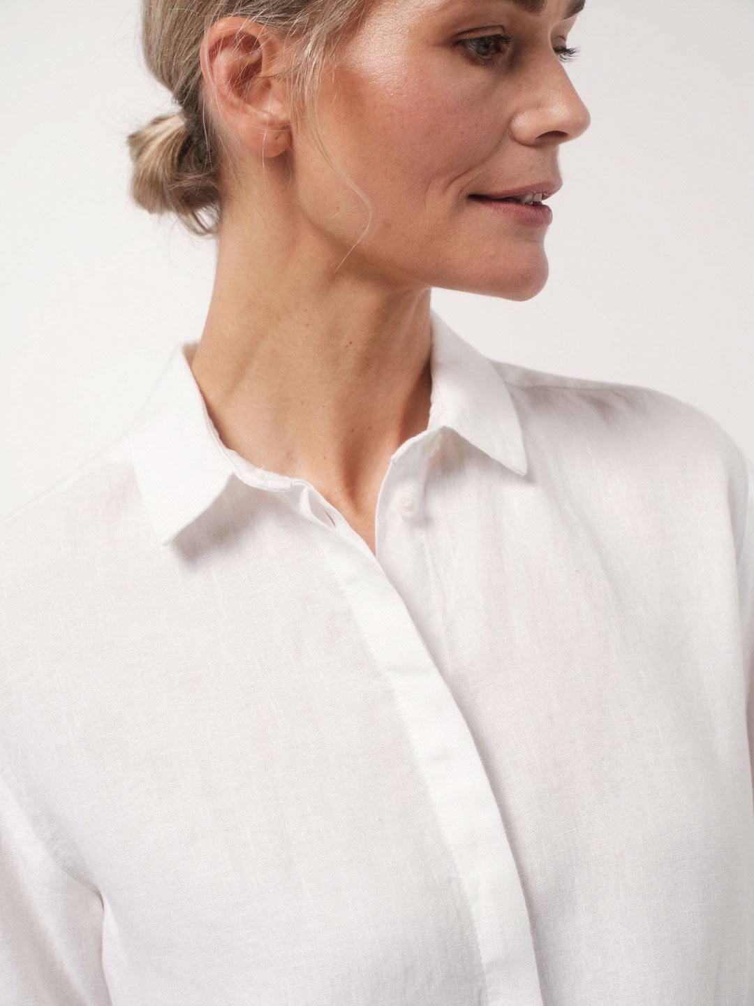 Lanius-Hemdbluse-White