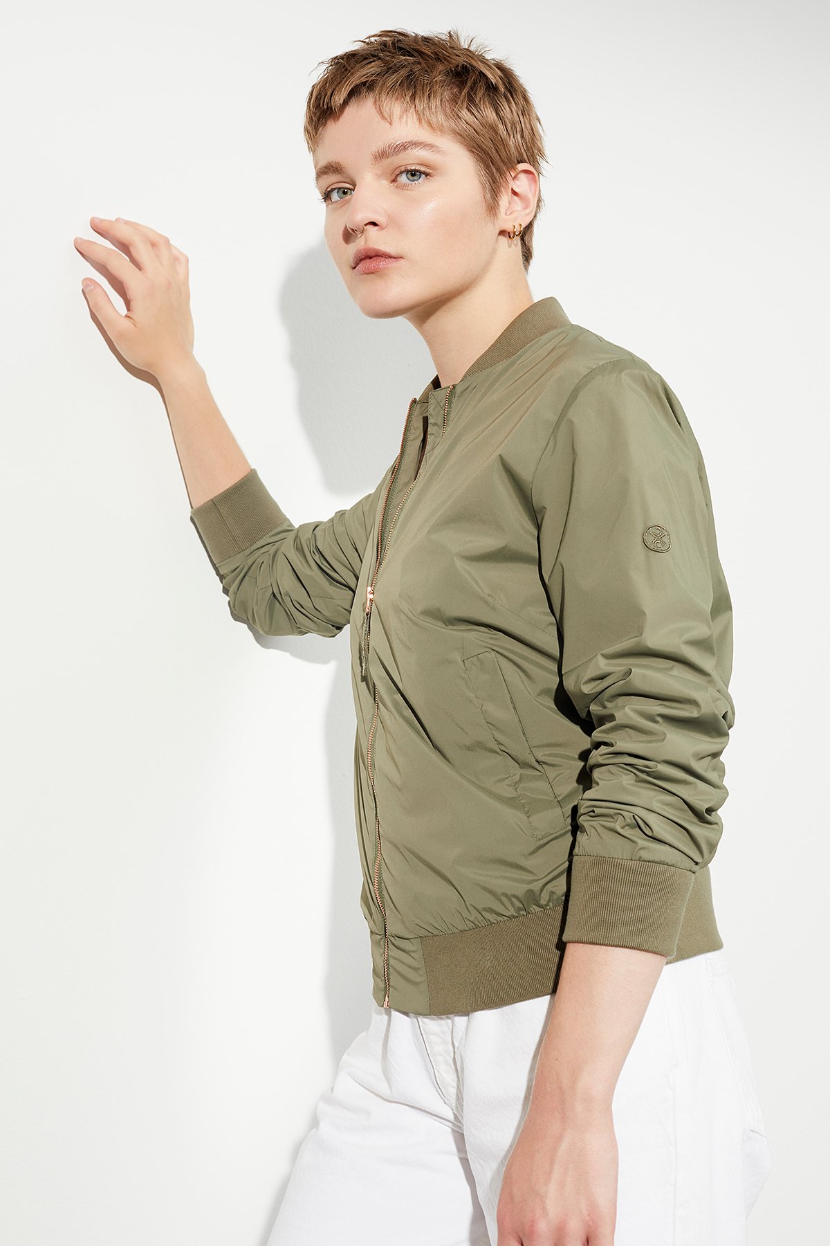 LangerChen Jacke Tamala Olive LangerChen-Jacke-Tamala-Olive