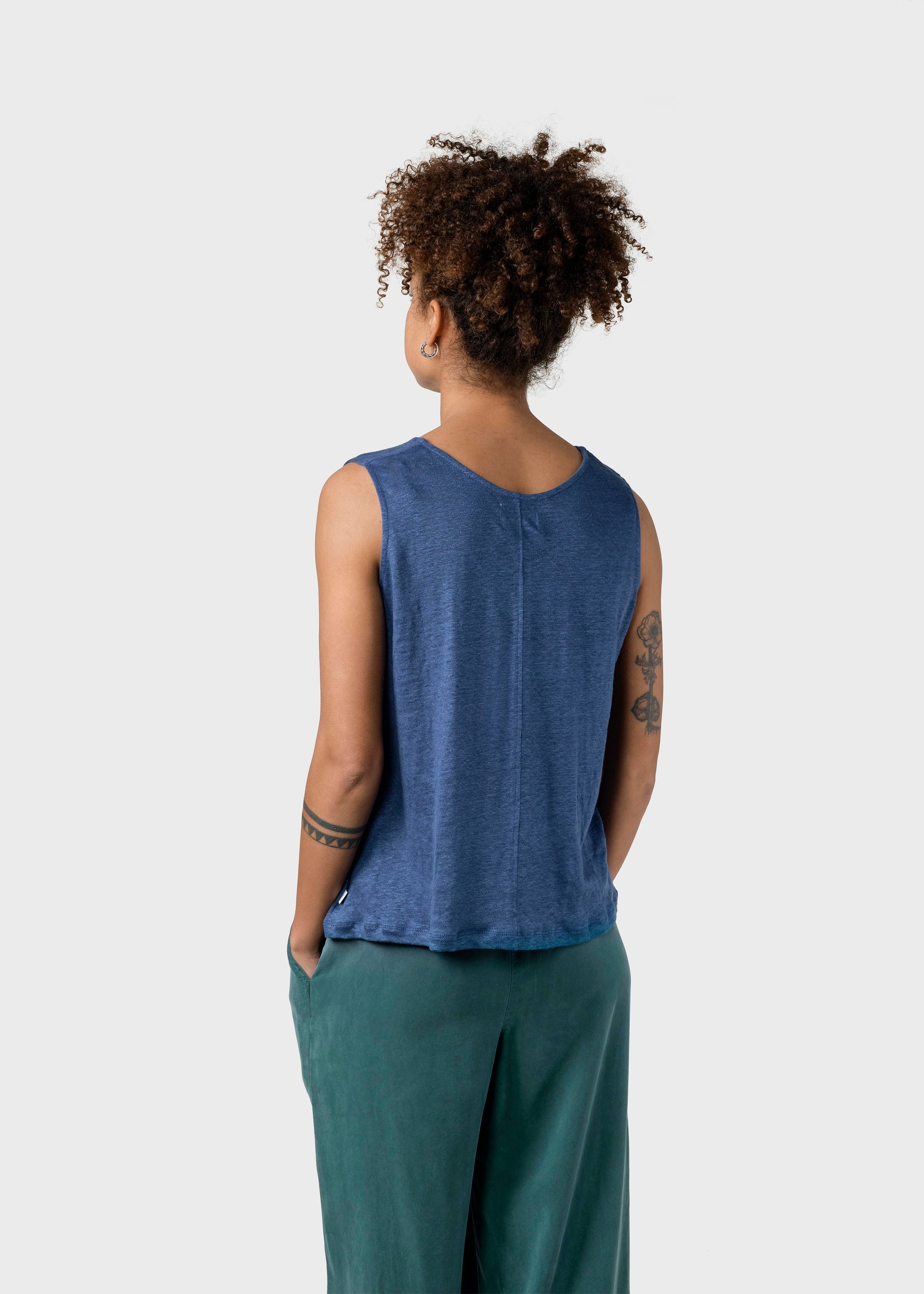 Klitmöller Collective Tank Top Dee Aus Leinen Ocean Klitmöller-Collective-Tank-Top-Dee-Aus-Leinen-Ocean