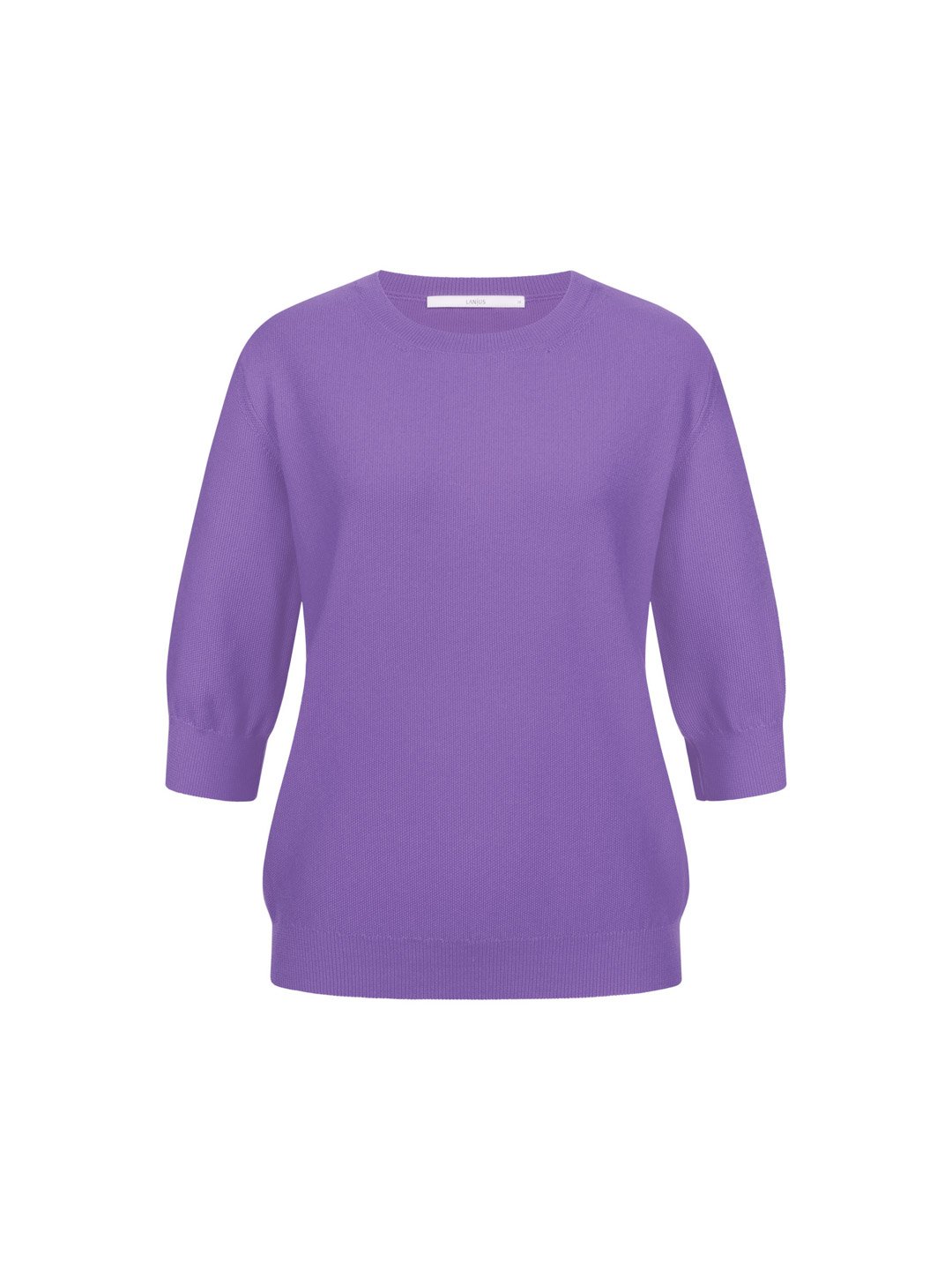 Lanius-Struktur-Halbarmpullover-Gots-Lilac