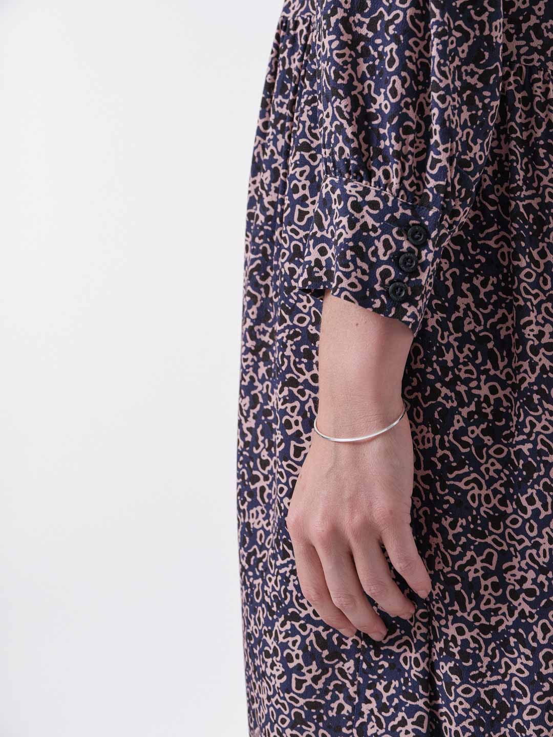 Lanius Kleid - Print: Minimal Print Minimal Amethyst Lanius-Kleid---Print:-Minimal-Print-Minimal-Amethyst