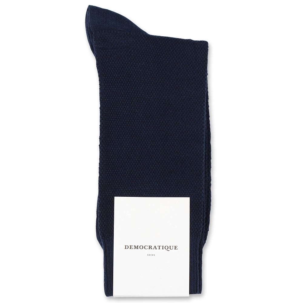 Democratique-Socks-Socken-Originals-Champagne-Pique-Navy