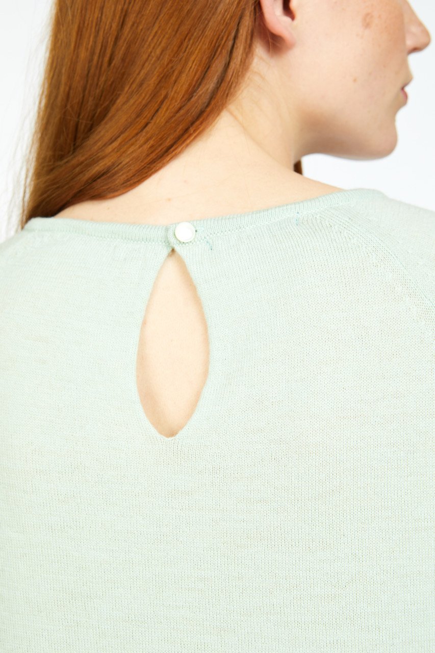 Les Racines Du Ciel Wide Sweater - Merino Aqua Les-Racines-Du-Ciel-Wide-Sweater---Merino-Aqua