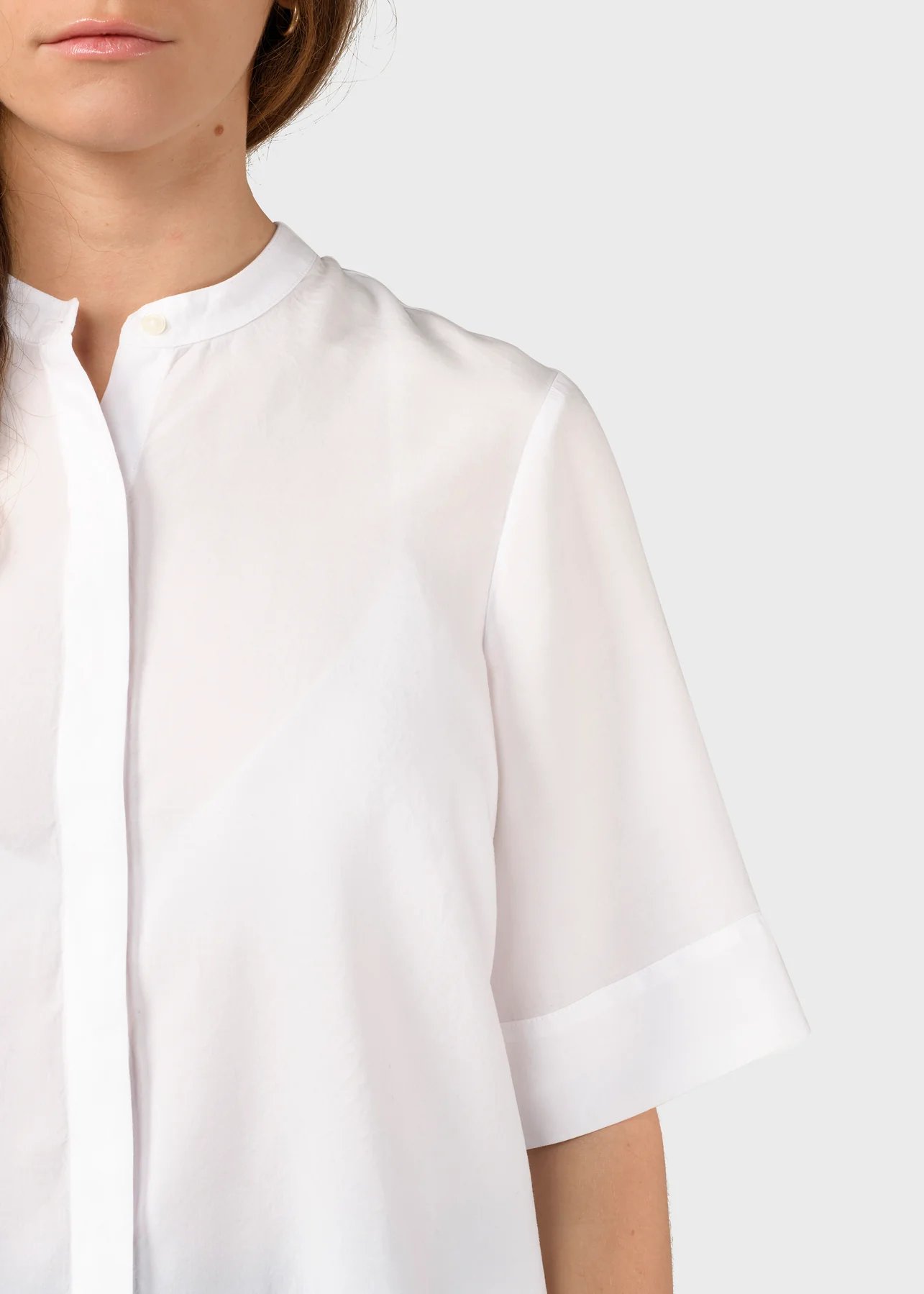 Klitmöller Collective Bluse Solrun Aus Tencel White Klitmöller-Collective-Bluse-Solrun-Aus-Tencel-White