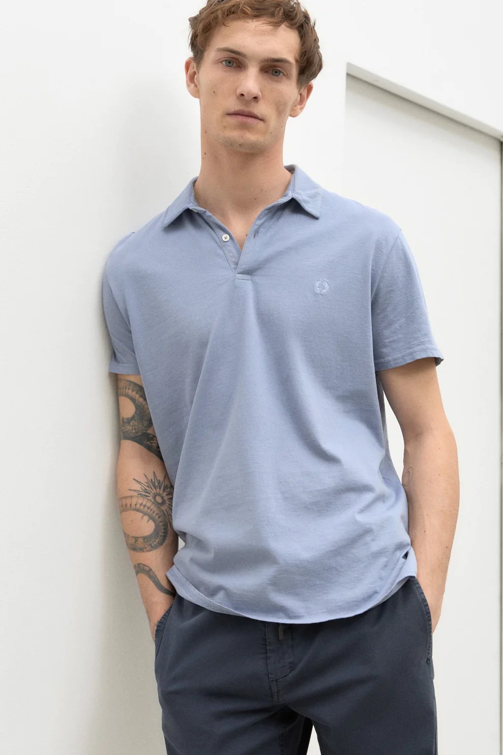Ecoalf-Polo-Theo-Washed-Blue