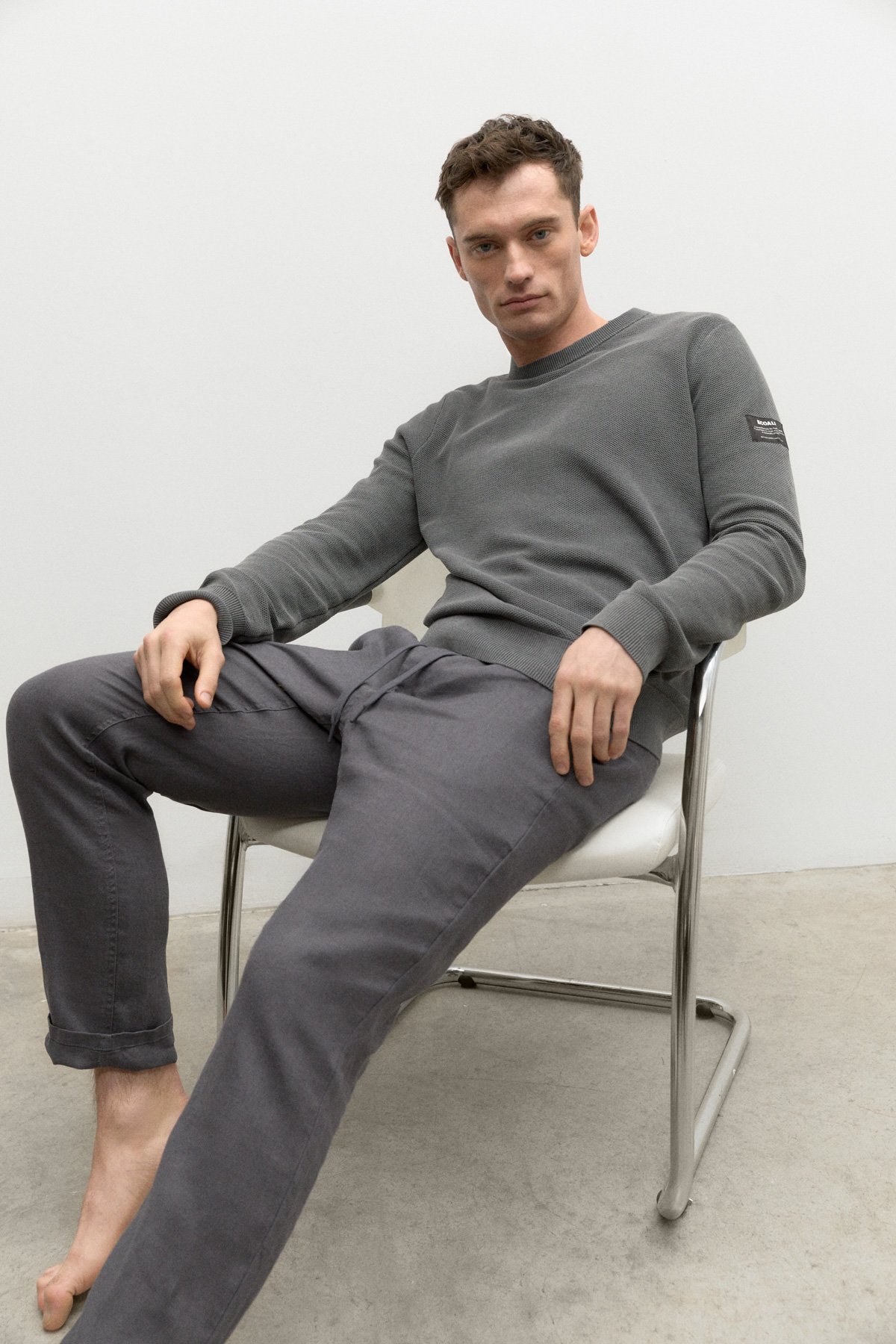 Ecoalf Strickpullover Ciruelo Caviar Ecoalf-Strickpullover-Ciruelo-Caviar