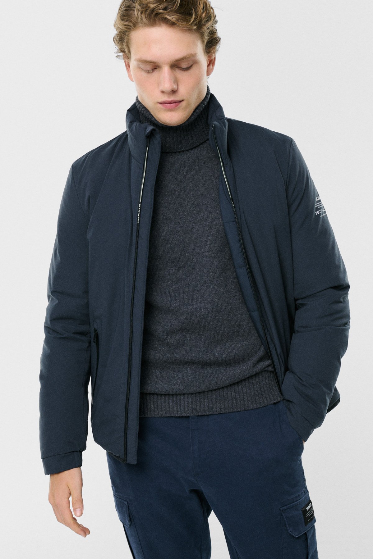 Ecoalf Jacke Mades Deep Navy Ecoalf-Jacke-Mades-Deep-Navy