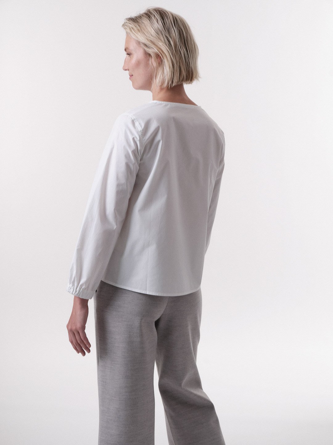 Lanius 3/4 Arm Bluse White Lanius-3/4-Arm-Bluse-White