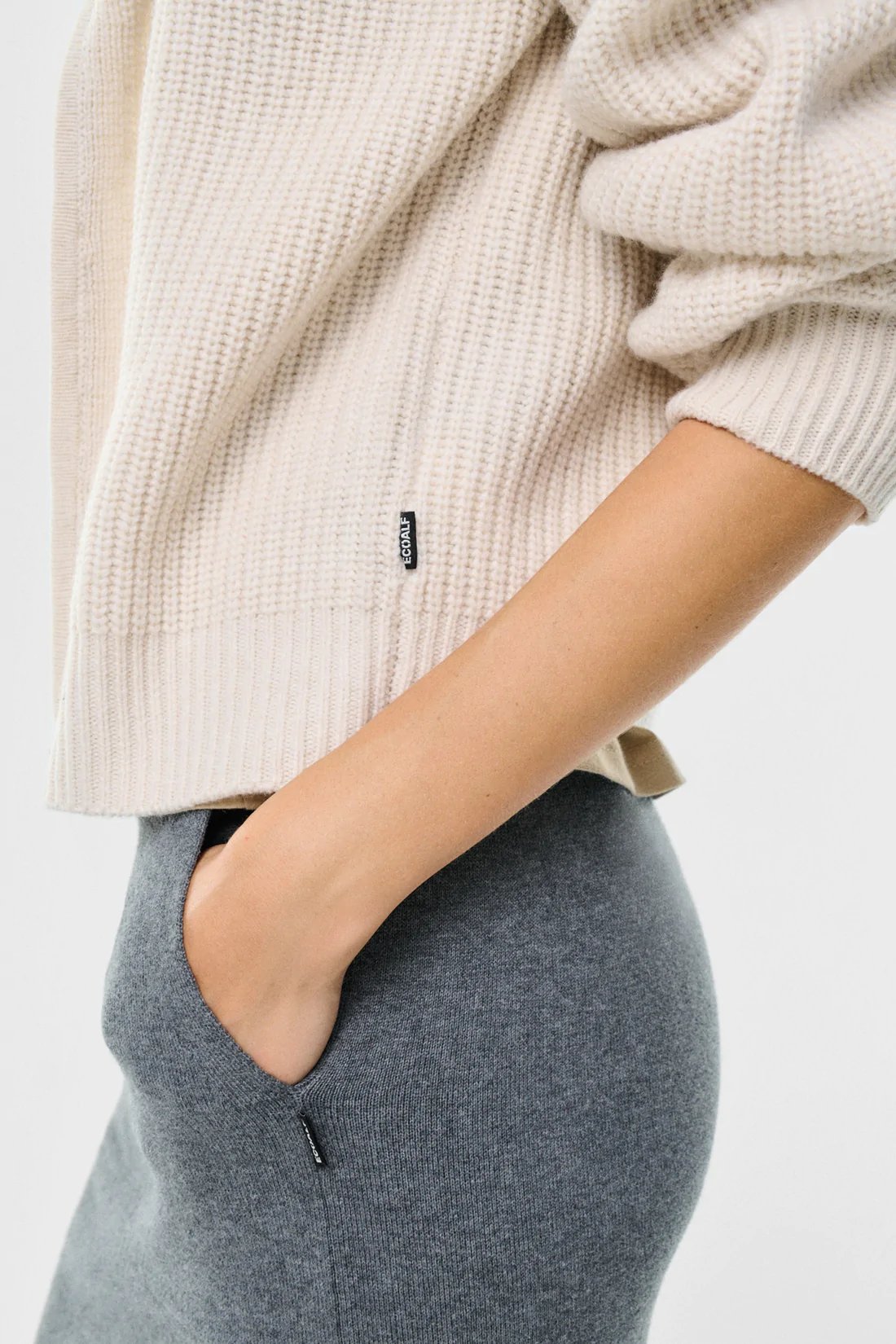 Ecoalf Zipper Eli Off White Ecoalf-Zipper-Eli-Off-White