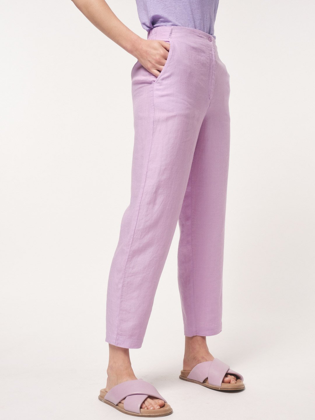 Lanius-Hose-Aus-Bio-Leinen-Light-Lilac