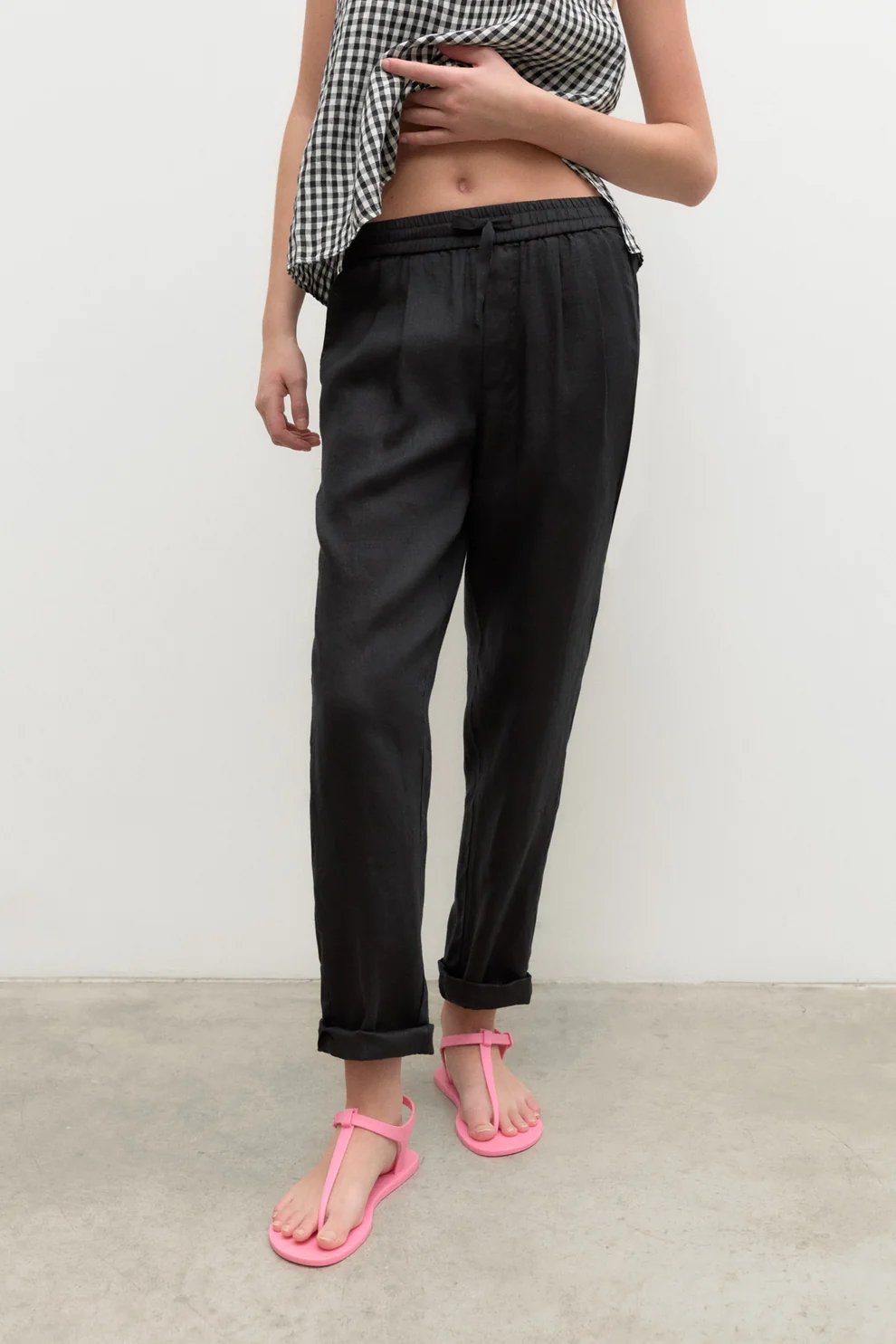 Ecoalf-Hose-Indo-Black