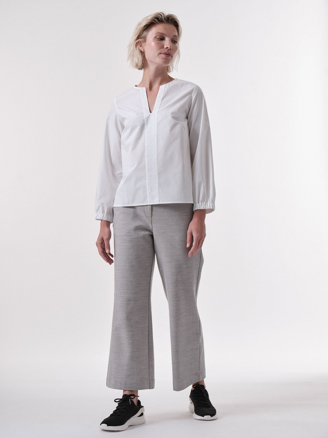 Lanius 3/4 Arm Bluse White Lanius-3/4-Arm-Bluse-White