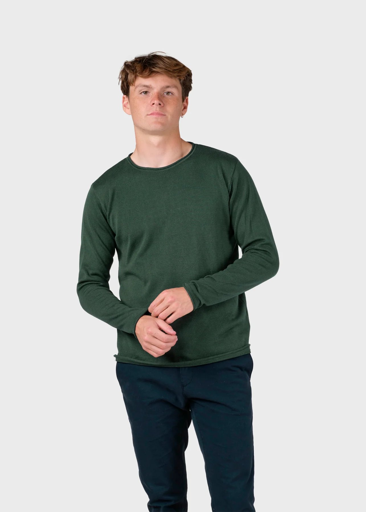 Klitmöller Collective Pullover Noah Moss Green Klitmöller-Collective-Pullover-Noah-Moss-Green