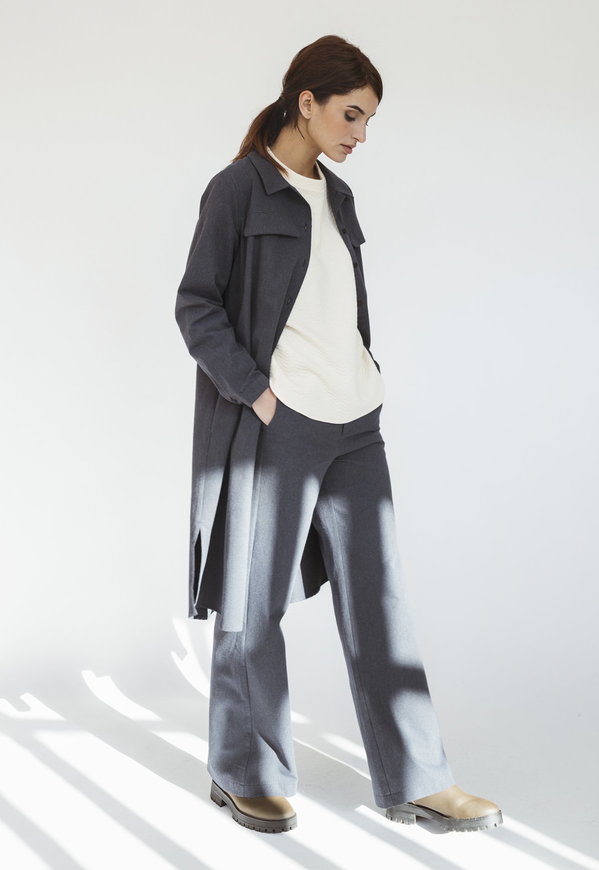 Lavandera-Kleid-Dilto-Grey-Navy