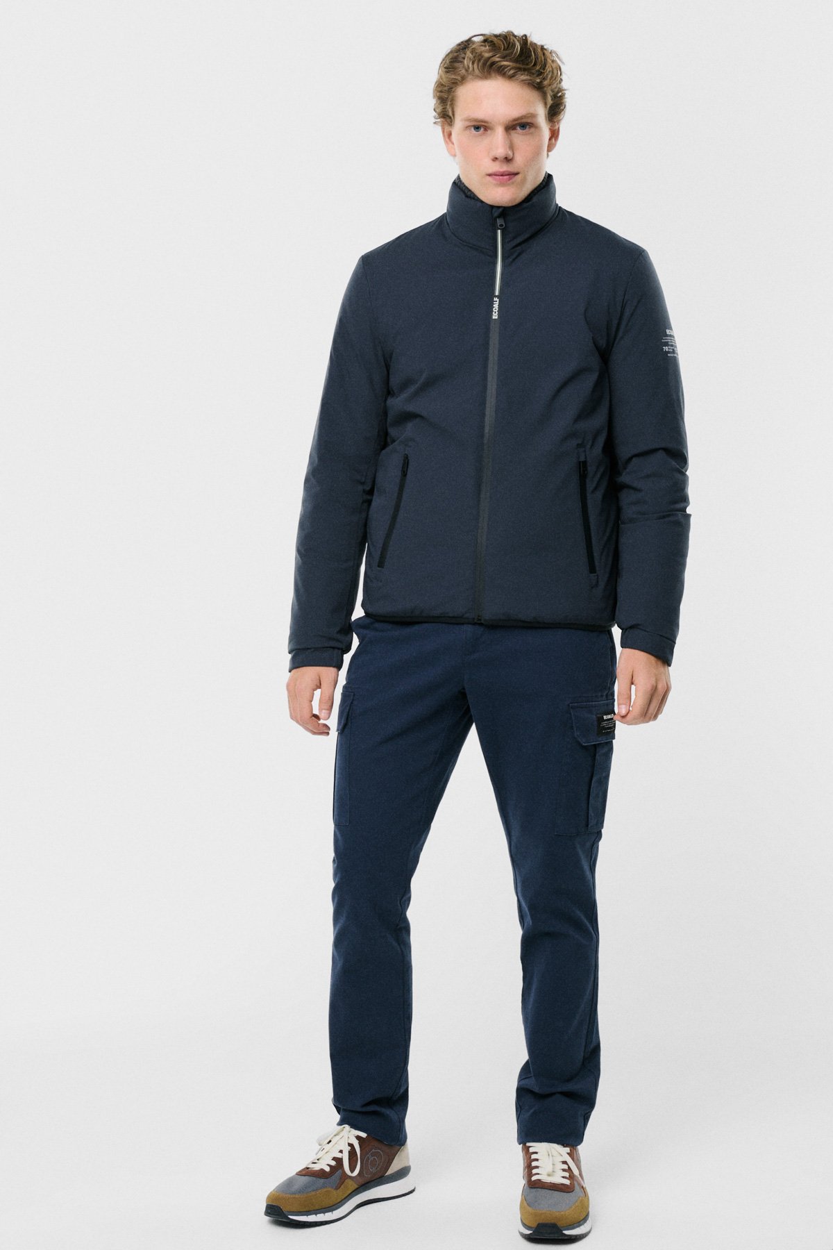 Ecoalf Jacke Mades Deep Navy Ecoalf-Jacke-Mades-Deep-Navy