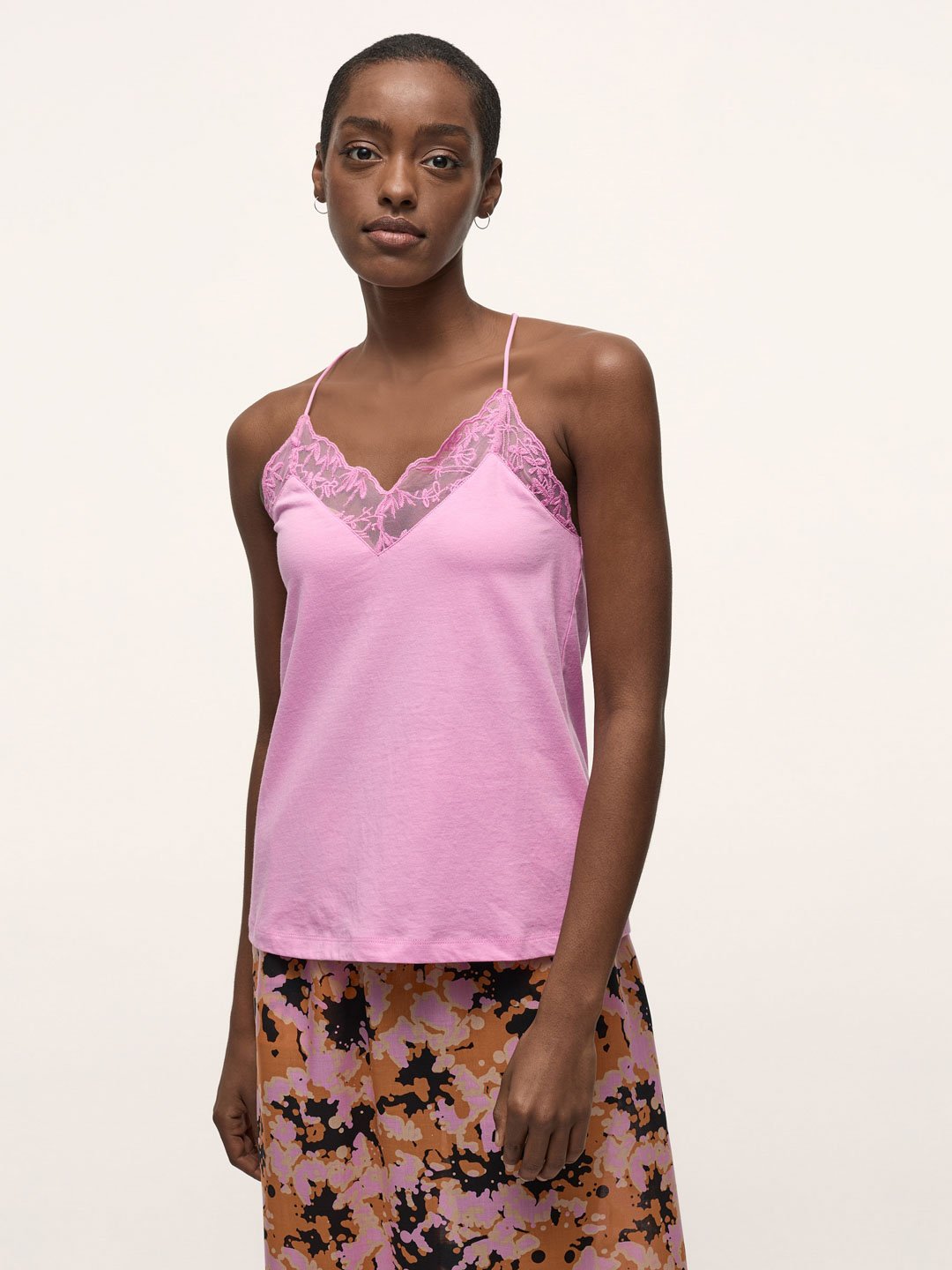 Lanius Top Ocs Mit Spitze Blush Rose Lanius-Top-Ocs-Mit-Spitze-Blush-Rose