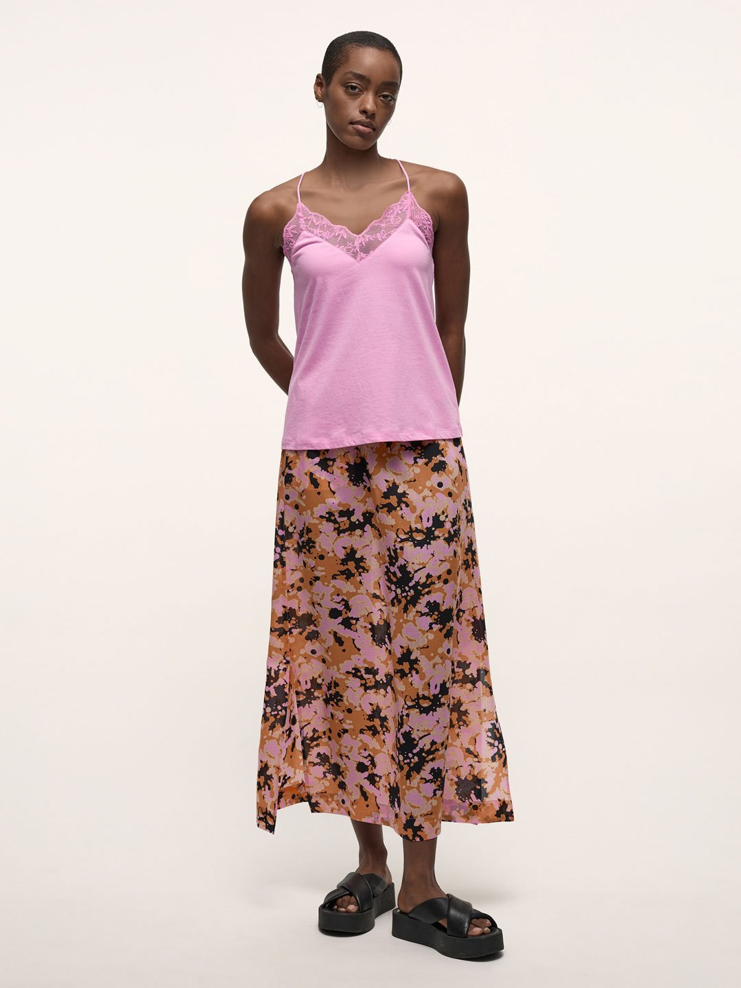 Lanius Top Ocs Mit Spitze Blush Rose Lanius-Top-Ocs-Mit-Spitze-Blush-Rose