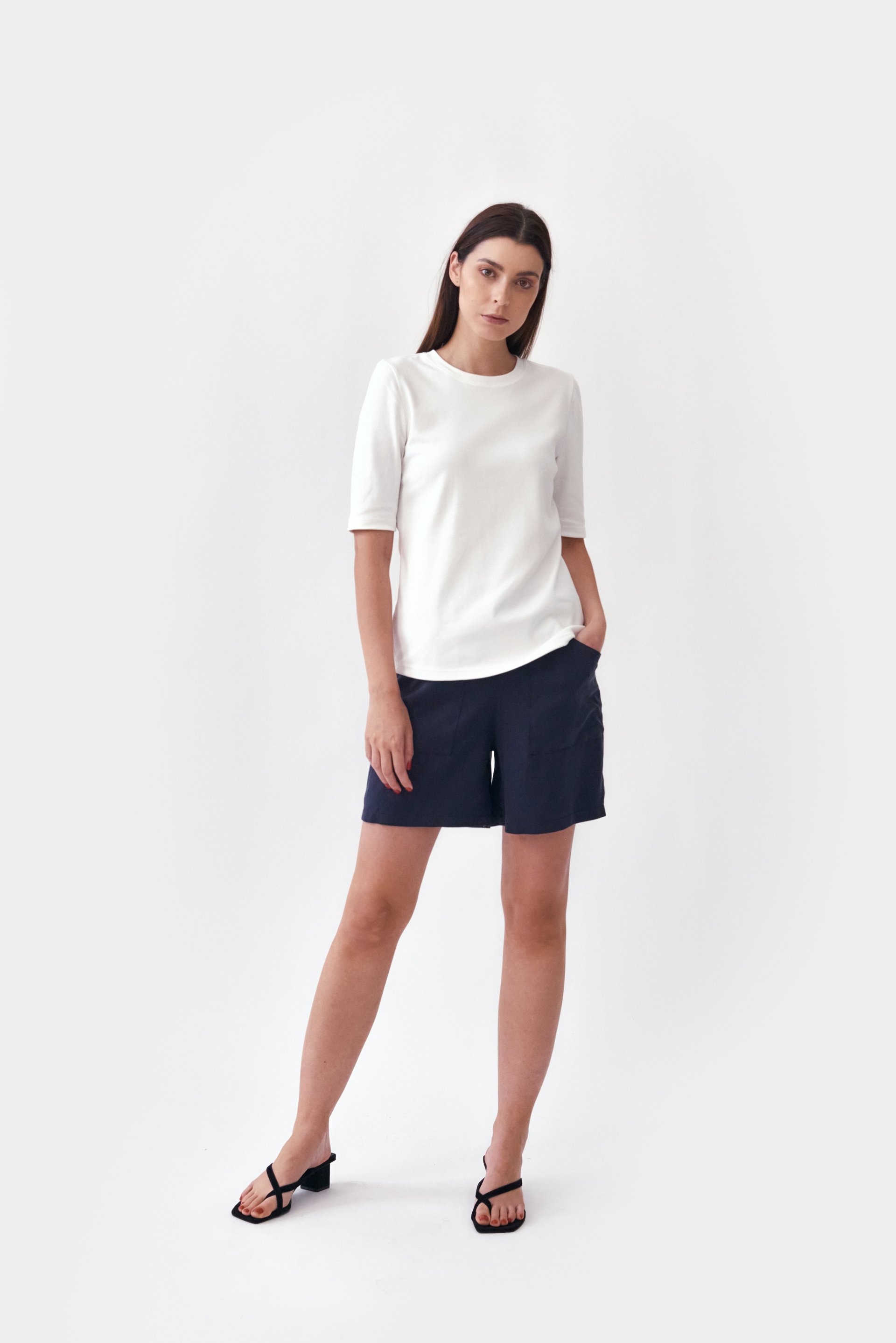 Mila Vert Short Sleeved Top White Mila-Vert-Short-Sleeved-Top-White