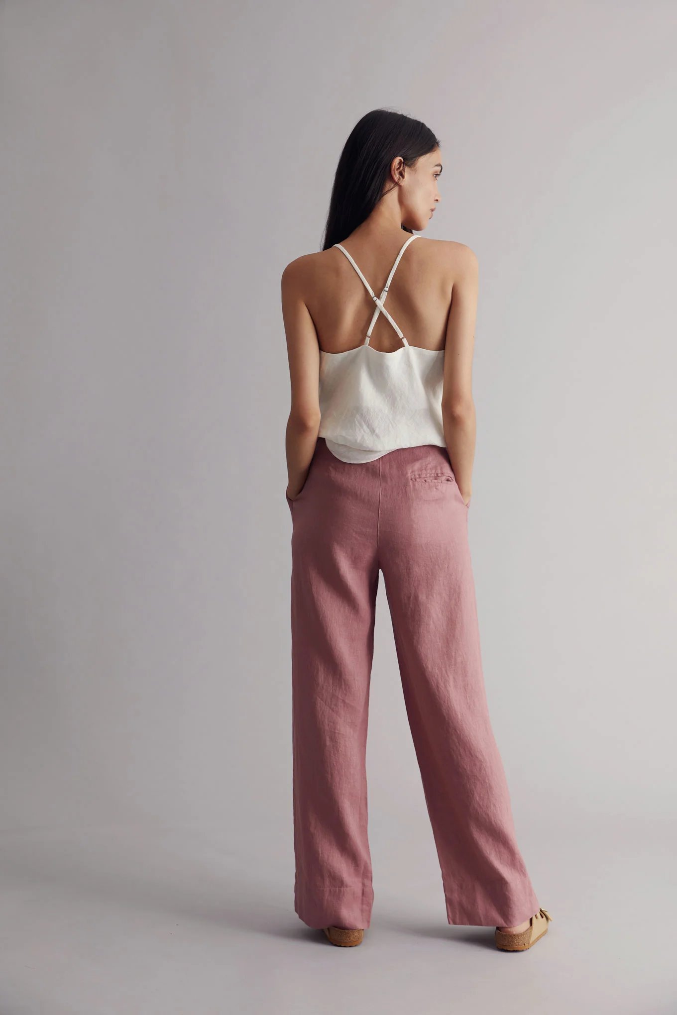 Komodo Leinenhose Lion Dusty Pink Komodo-Leinenhose-Lion-Dusty-Pink