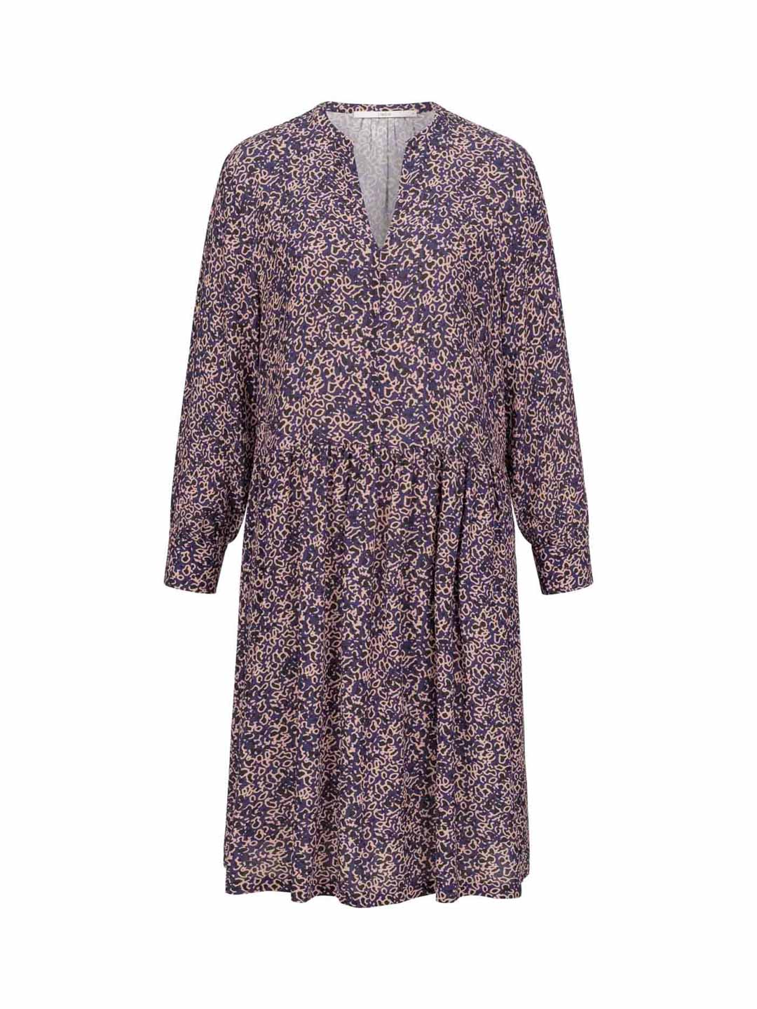 Lanius Kleid - Print: Minimal Print Minimal Amethyst Lanius-Kleid---Print:-Minimal-Print-Minimal-Amethyst