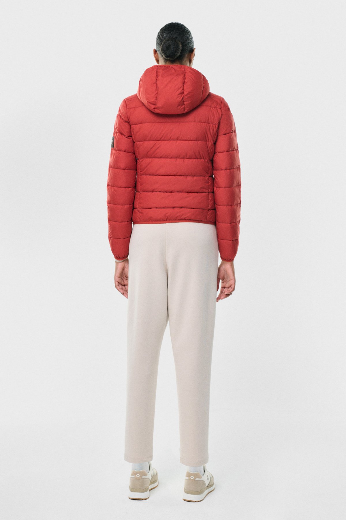 Ecoalf-Damenjacke-Aspen-Burned-Red
