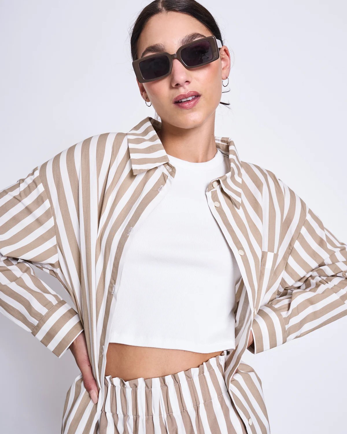 Jan-N-June-Bluse-Mamro-Camel-Striped