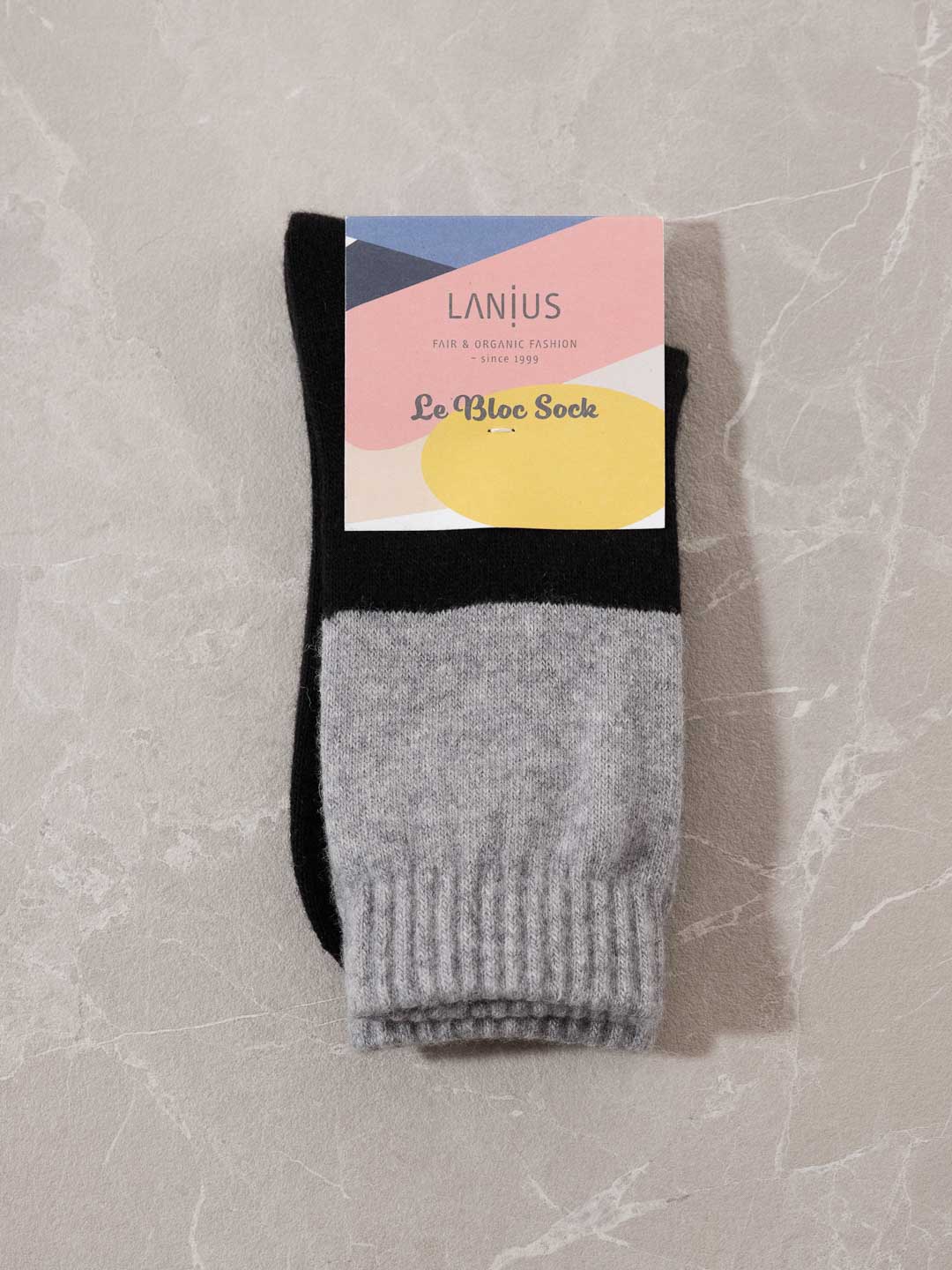 Lanius Socken Mit Kontrast Black Lanius-Socken-Mit-Kontrast--Black