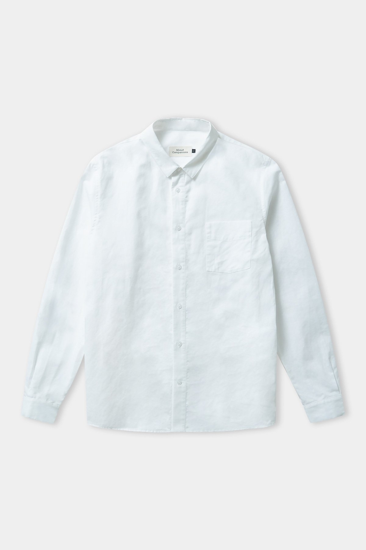 About Companions Leinenhemd Simon White Linen About-Companions-Leinenhemd-Simon-White-Linen