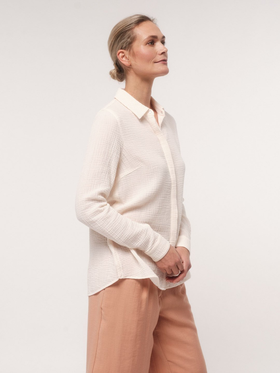 Lanius-Hemdbluse-Mit-Struktur-Sea-Salt