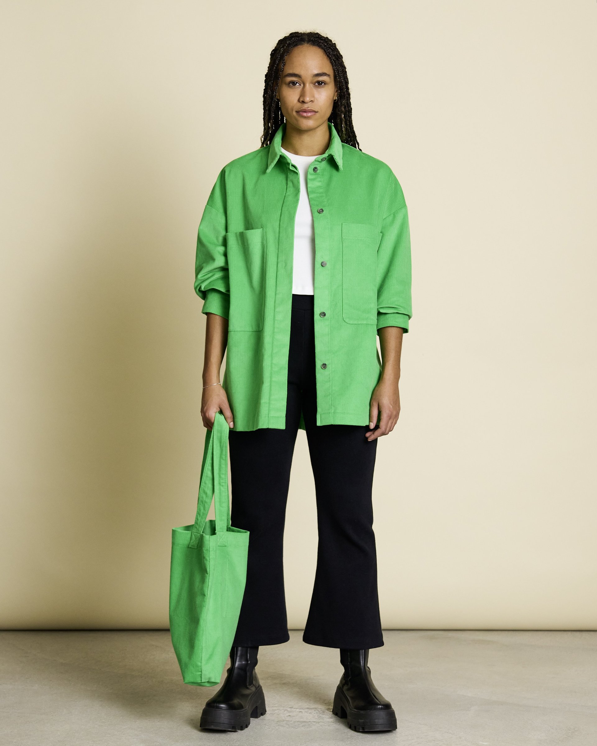 Jan N June Overshirt Una Acid Green Jan-N-June-Overshirt-Una-Acid-Green