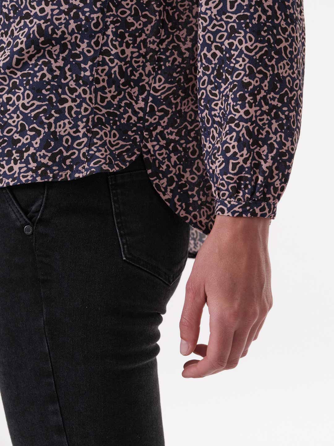 Lanius Bluse - Print: Minimal Print Minimal Amethyst Lanius-Bluse---Print:-Minimal-Print-Minimal-Amethyst