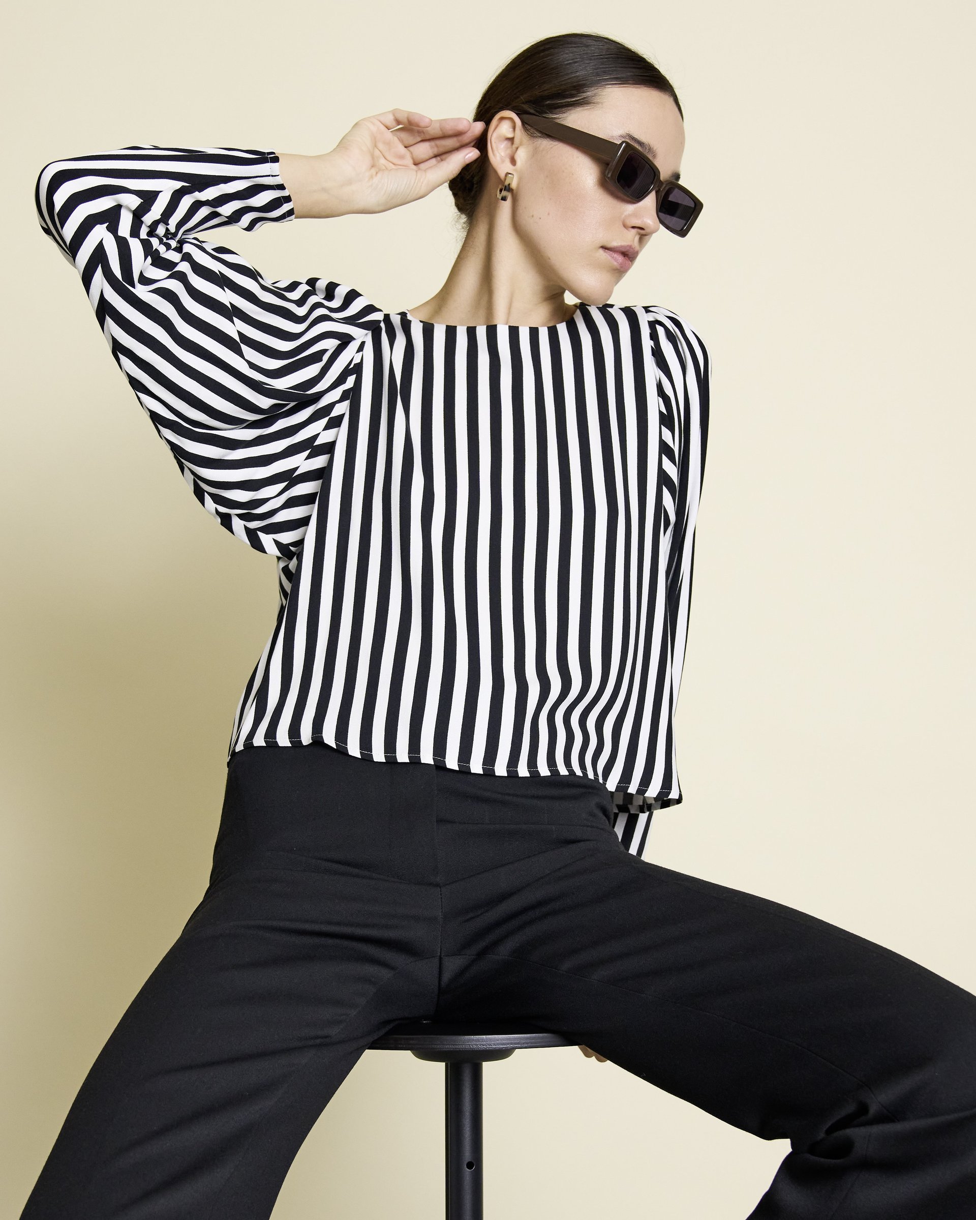 Jan-N-June-Bluse-Orivesi-Stripe-Print