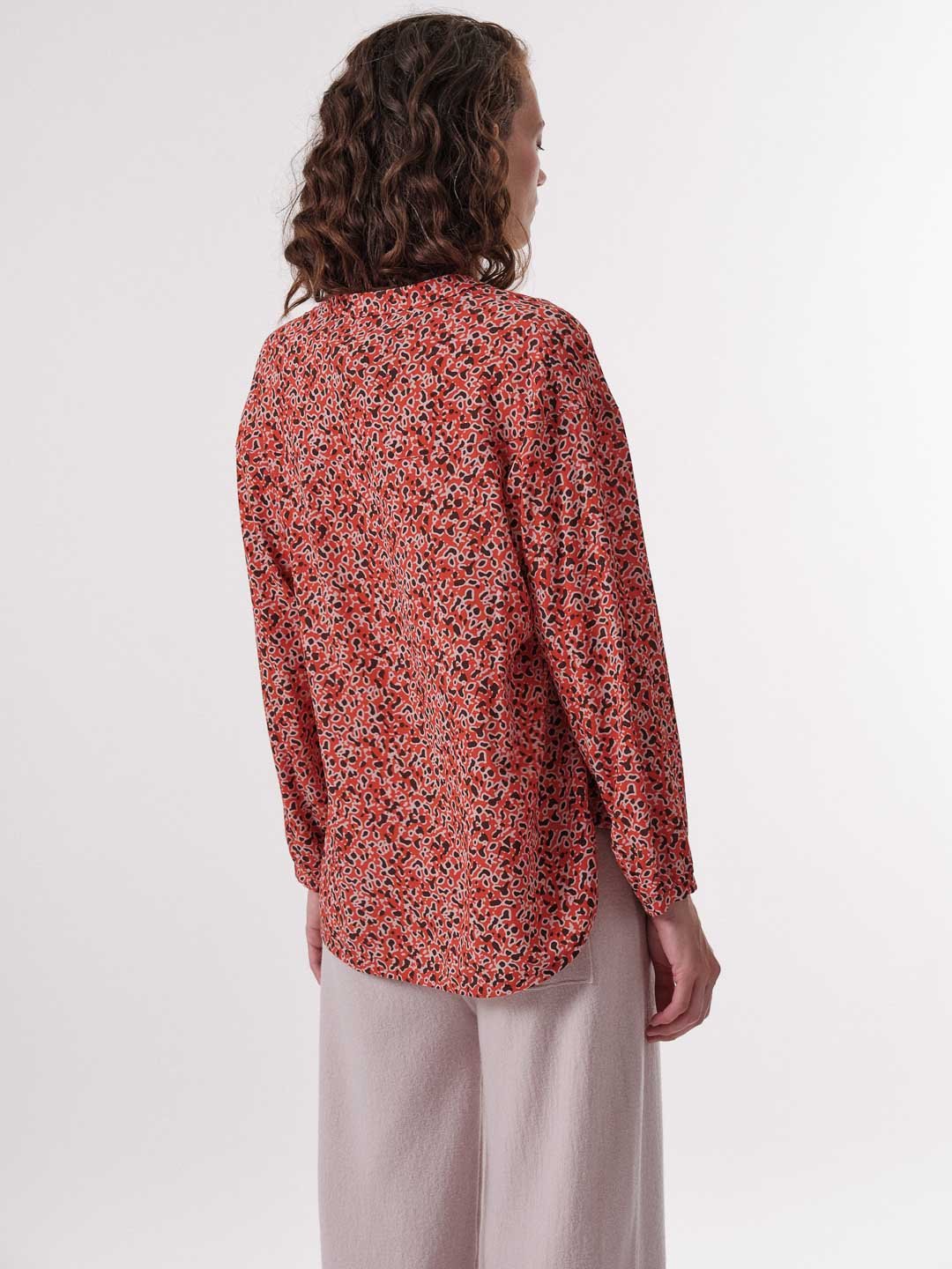 Lanius Bluse - Print: Minimal Print Minimal Lava Lanius-Bluse---Print:-Minimal-Print-Minimal-Lava
