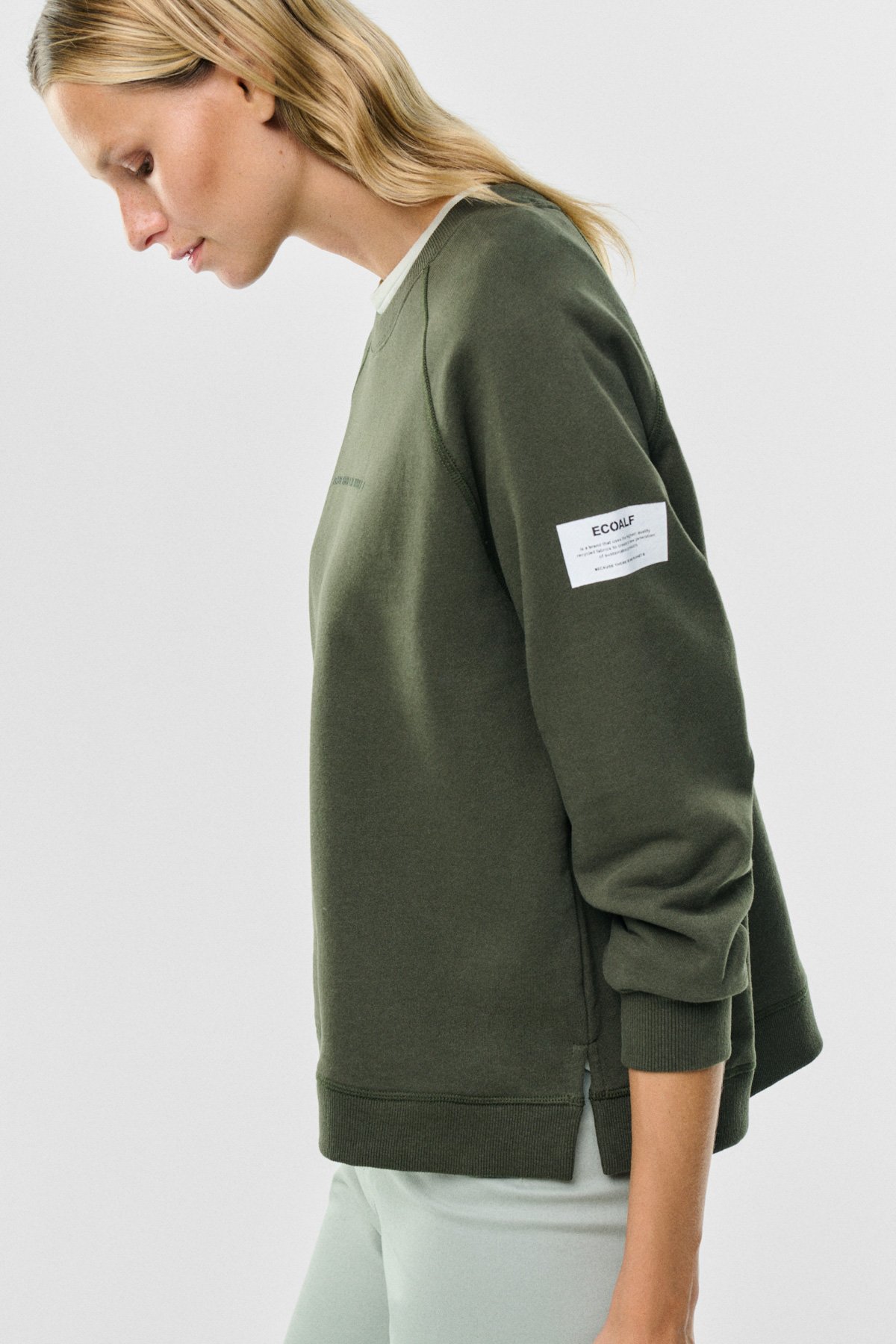 Ecoalf Sweatshirt Sirah Leave Green Ecoalf-Sweatshirt-Sirah-Leave-Green