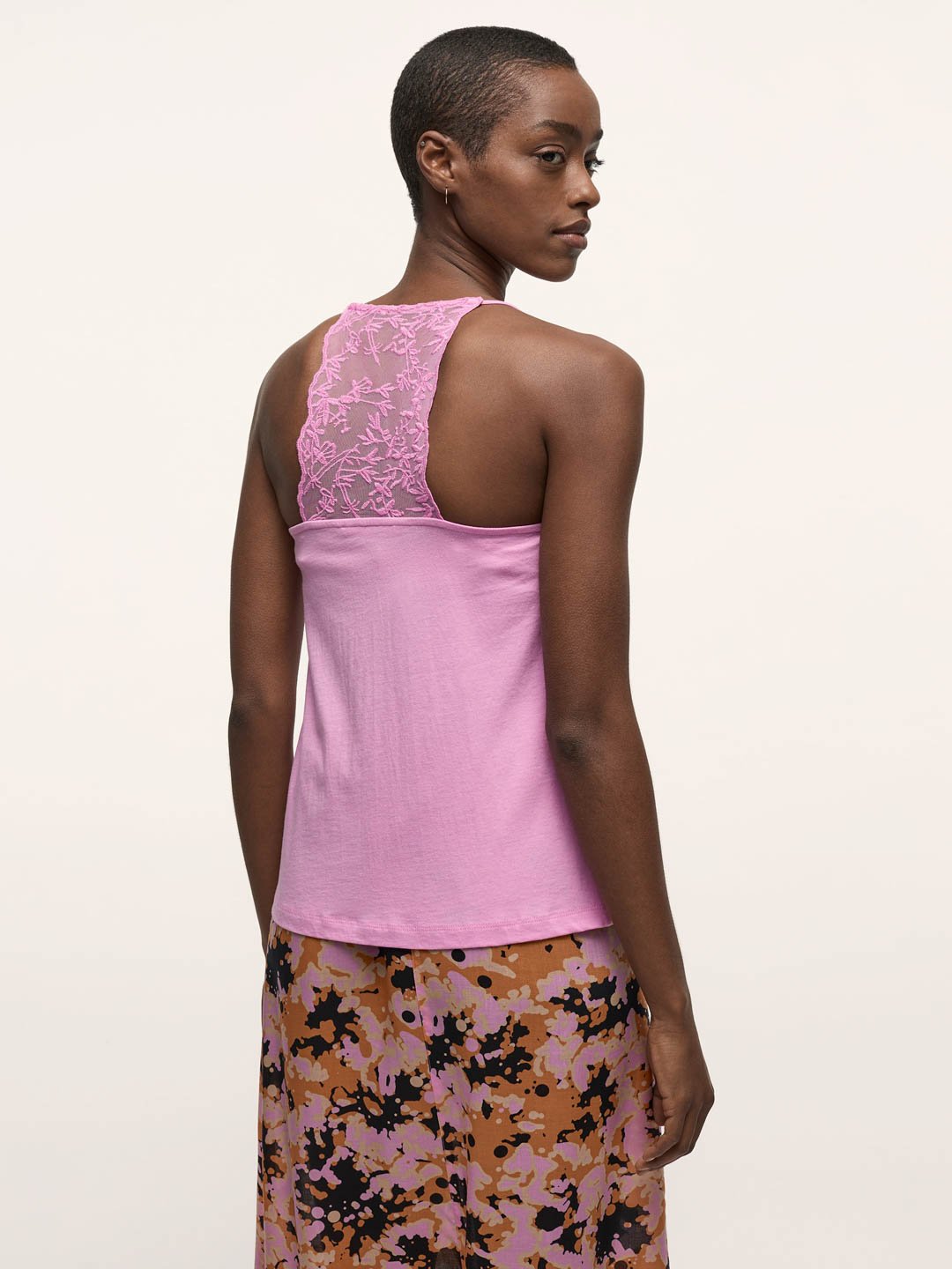 Lanius Top Ocs Mit Spitze Blush Rose Lanius-Top-Ocs-Mit-Spitze-Blush-Rose