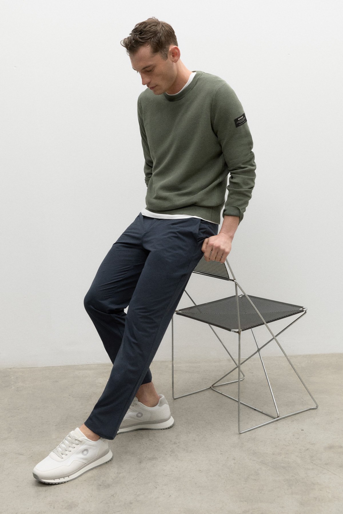 Ecoalf-Strickpullover-Ciruelo-Olive
