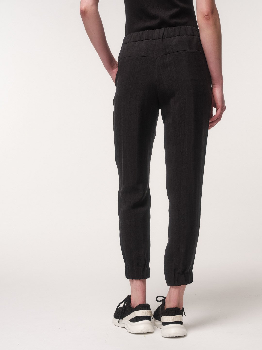 Lanius-Hose-Mit-Gummibund-Black