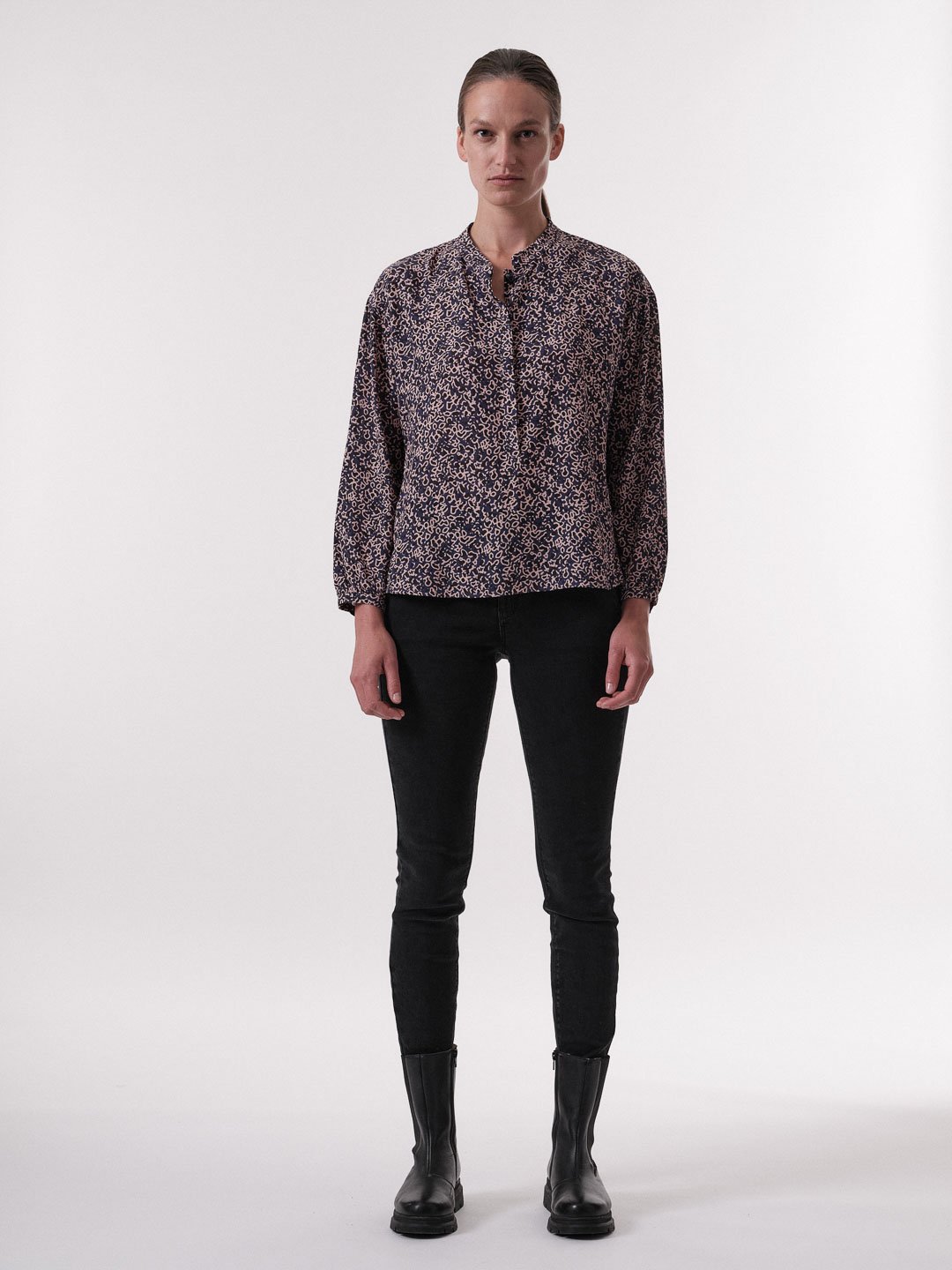 Lanius Bluse - Print: Minimal Print Minimal Amethyst Lanius-Bluse---Print:-Minimal-Print-Minimal-Amethyst